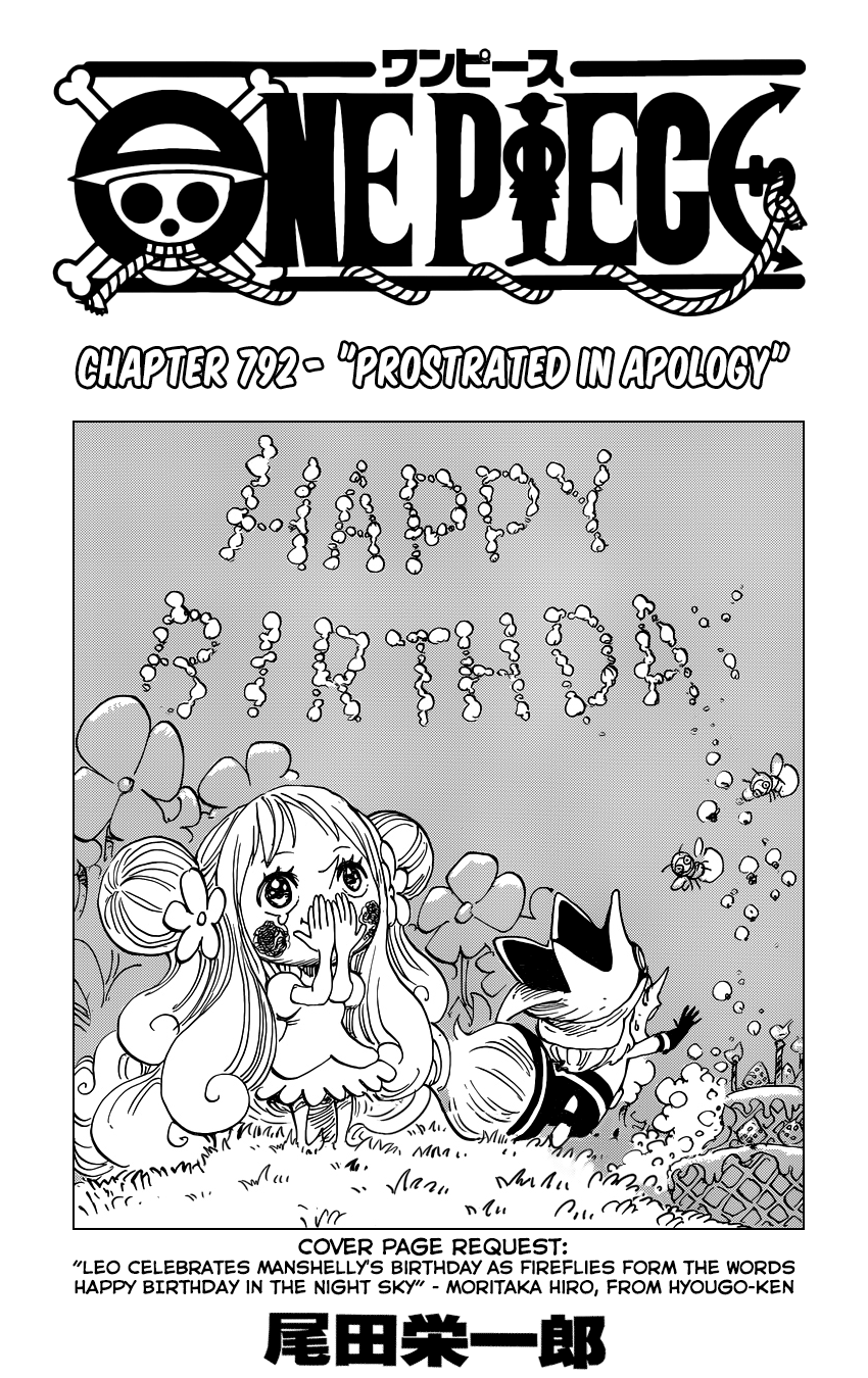One Piece, Chapter 792 image 02